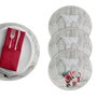 Hermia Manteles Individuales Multicolor Pack de 4
